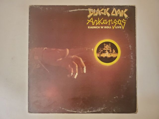 Black Oak Arkansas Raunch 'N' Roll Live vinyl record