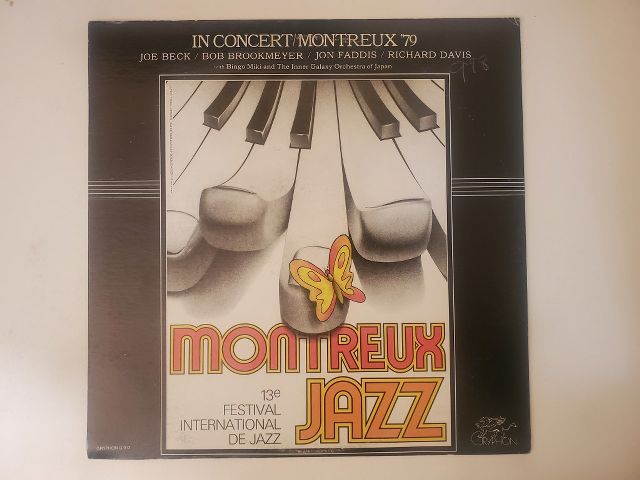 Joe Beck / Bob Brookmeyer / Jon Faddis / Richard Davis In Concert / Montreux '79 vinyl record