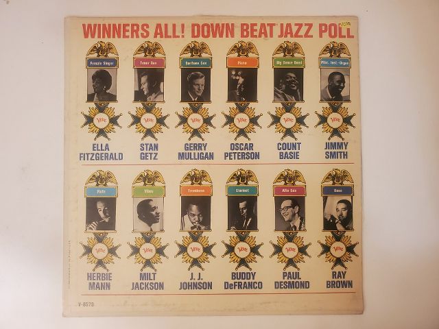Various Artists Winners All! Down Beat Jazz Poll vinyl record