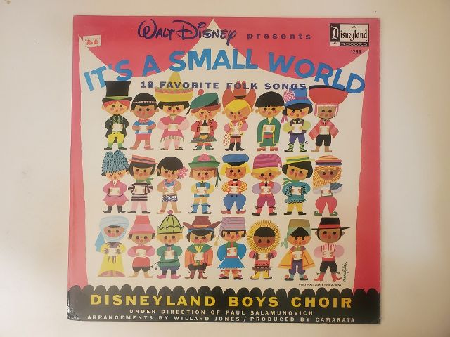 Disneyland Boys Choir It's a Small World vinyl record