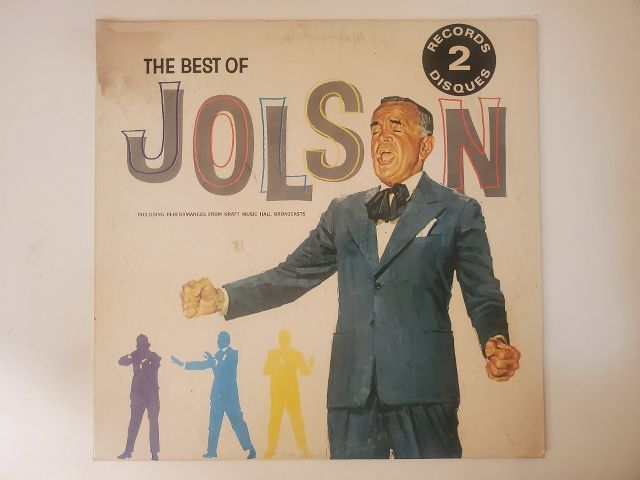 Al Jolson The Best of Jolson vinyl record