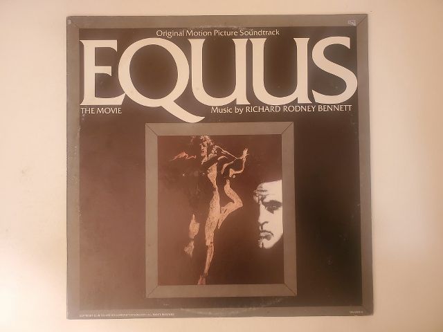 Richard Rodney Bennett Equus (Original Motion Picture Soundtrack) vinyl record