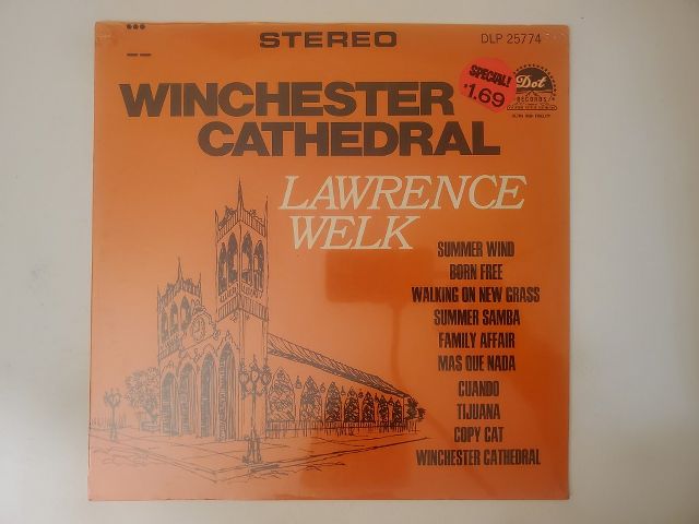 Lawrence Welk Winchester Cathedral vinyl record