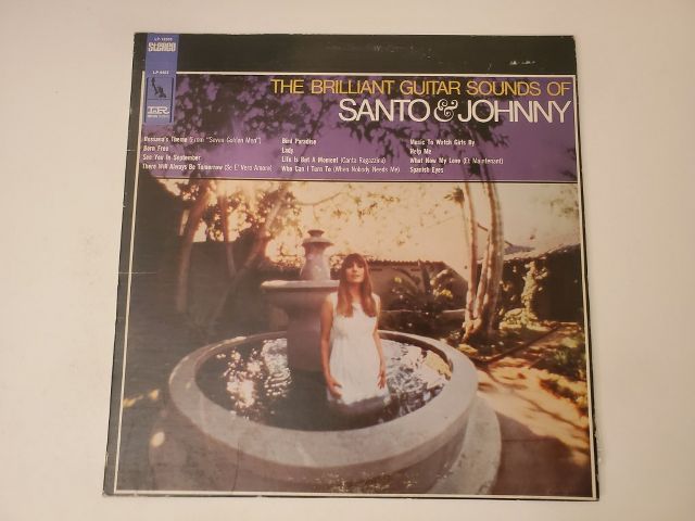 Santo & Johnny The Brilliant Guitar Sounds of Santo & Johnny vinyl record