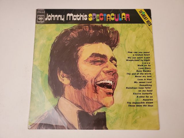 Johnny Mathis Spectacular vinyl record