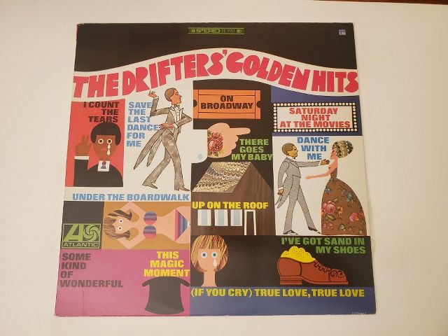 The Drifters Golden Hits vinyl record