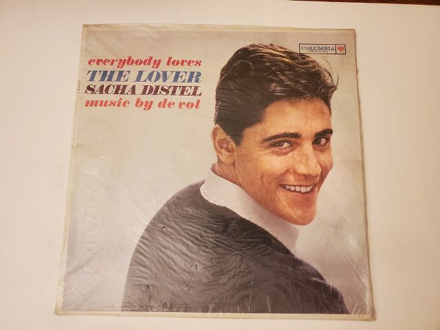 Sacha Distel Everybody Loves the Lover vinyl record