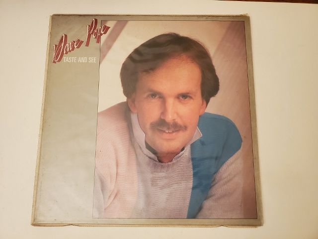 Dave Pope Taste and See vinyl record