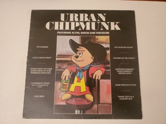 Alvin and the Chipmunks Urban Chipmunk vinyl record