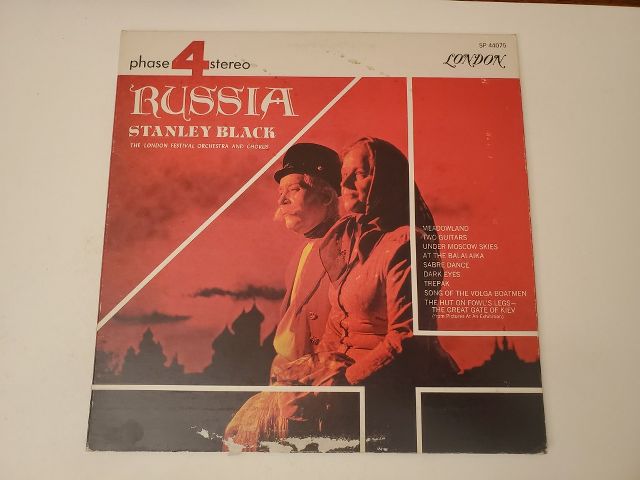 Stanley Black Russia vinyl record