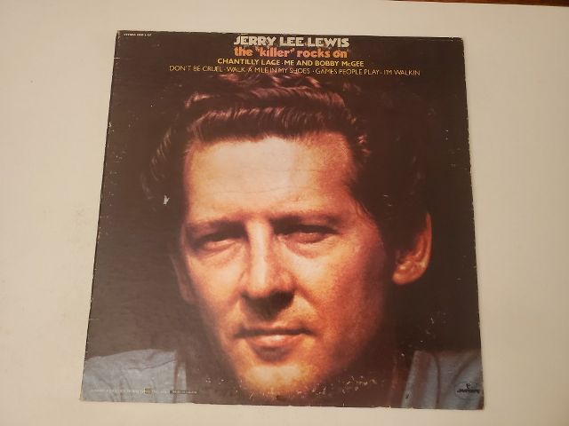 Jerry Lee Lewis The 'Killer' Rocks On vinyl record