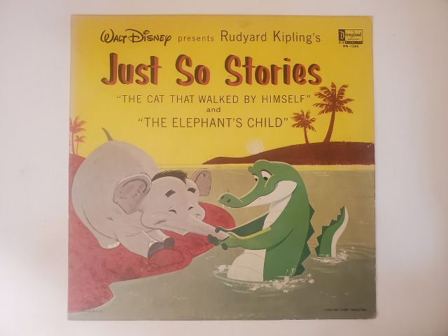 Walt Disney Just So Stories vinyl record