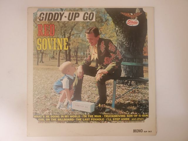 Red Sovine Giddy-Up Go vinyl record