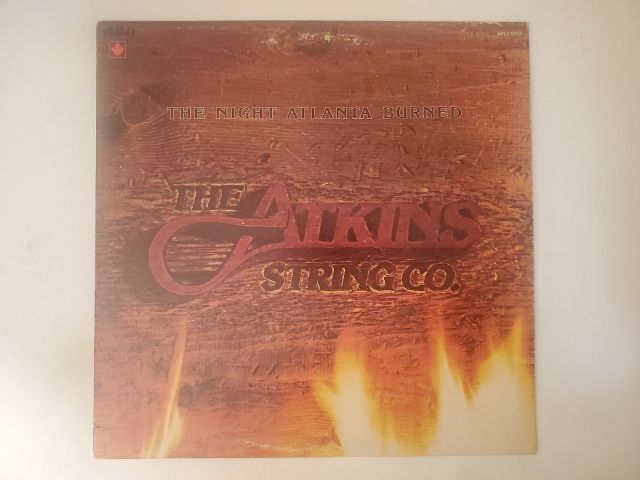 The Atkins String Co. The Night Atlanta Burned vinyl record