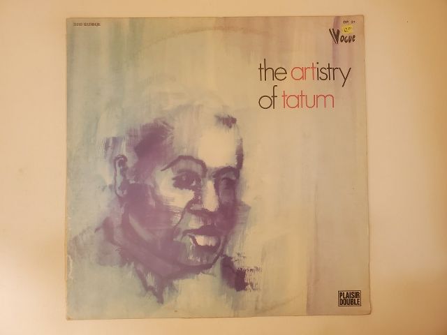 Art Tatum The Artistry of Tatum vinyl record