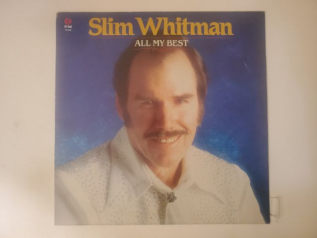 Slim Whitman All My Best vinyl record