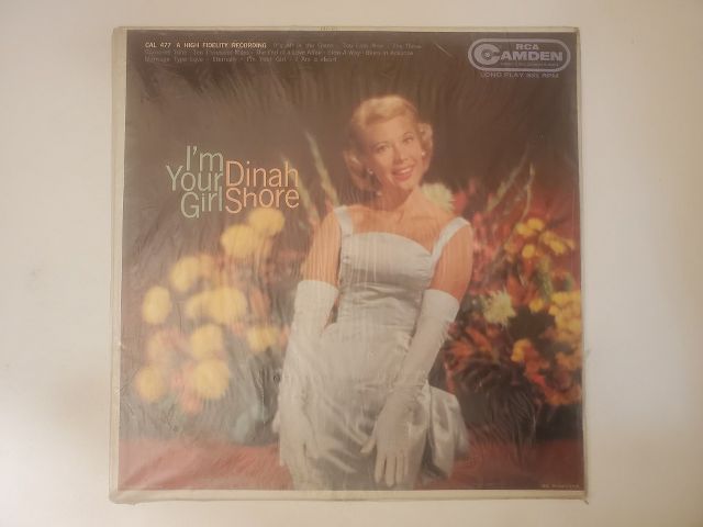 Dinah Shore I'm Your Girl vinyl record