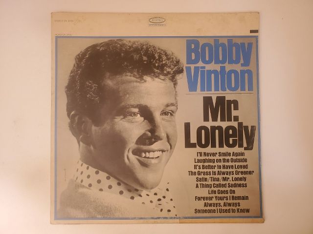 Bobby Vinton Mr. Lonely vinyl record