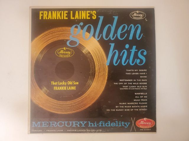 Frankie Laine Frankie Laine's Golden Hits vinyl record