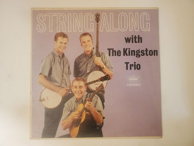 The Kingston Trio String Along vinyl record