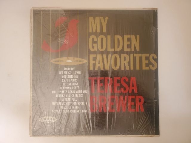 Teresa Brewer My Golden Favorites vinyl record