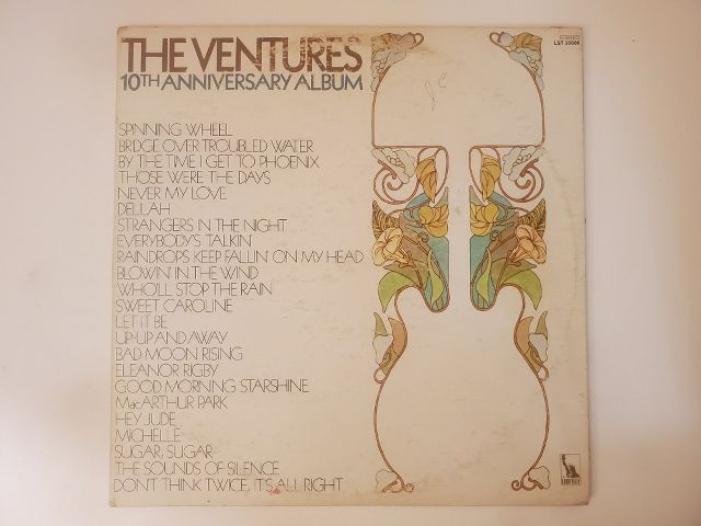 The Ventures 10th Anniversary Album vinyl record
