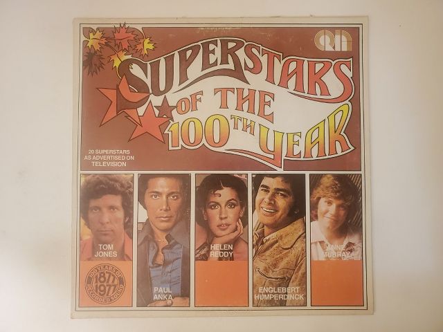 Various Artists Superstars of the 100th Year vinyl record