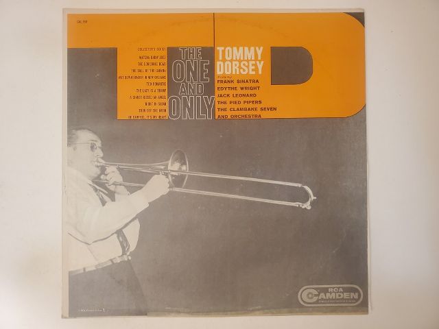 Tommy Dorsey The One and Only vinyl record