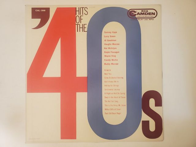 Various Artists Hits of the 40s vinyl record