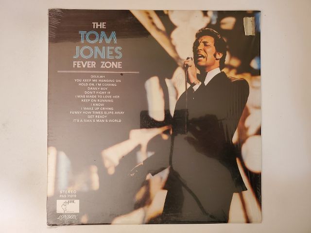 Tom Jones Fever Zone vinyl record