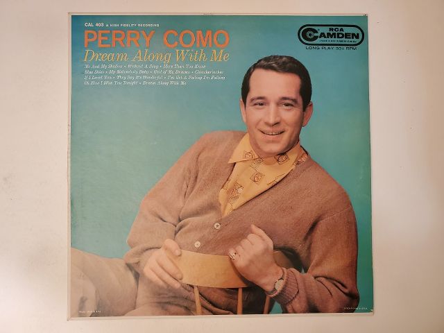 Perry Como Dream Along With Me vinyl record