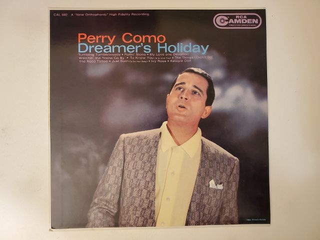 Perry Como Dreamer's Holiday vinyl record