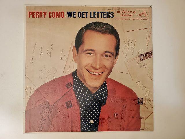 Perry Como We Get Letters vinyl record