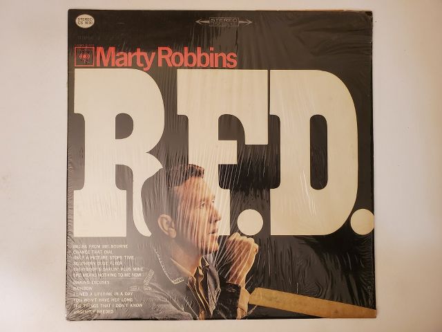 Marty Robbins R.F.D. vinyl record