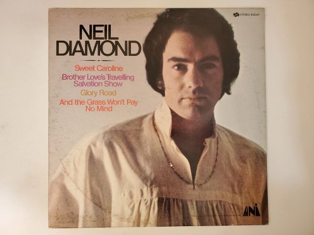 Neil Diamond Sweet Caroline/ Brother Love's Travelling Salvation Show vinyl record