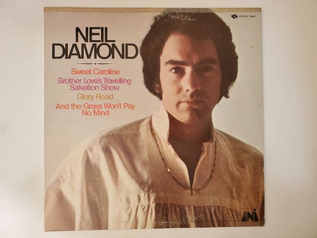 Neil Diamond Sweet Caroline vinyl record