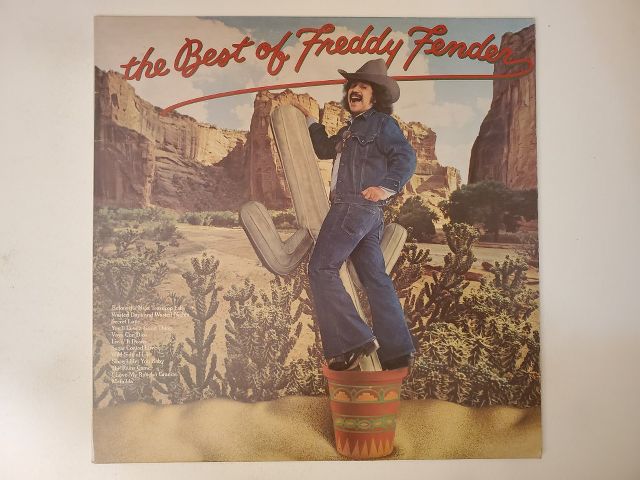 Freddy Fender The Best of Freddy Fender vinyl record
