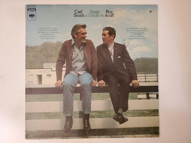 Carl Smith Sings a Tribute to Roy Acuff vinyl record