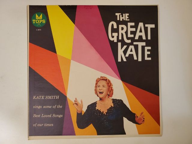 Kate Smith The Great Kate vinyl record
