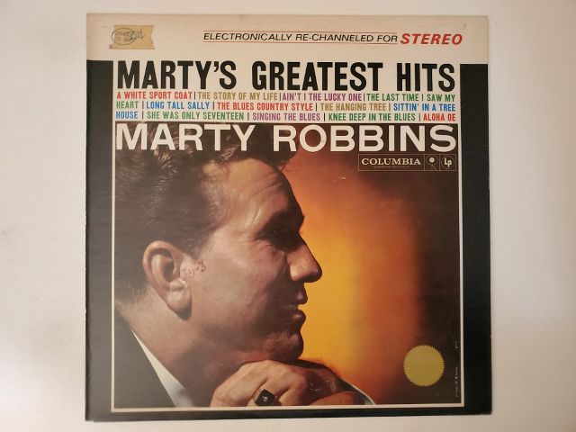 Marty Robbins Marty's Greatest Hits vinyl record