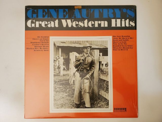 Gene Autry Great Western Hits vinyl record
