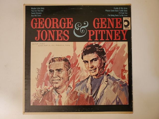 George Jones & Gene Pitney George Jones & Gene Pitney vinyl record