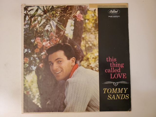 Tommy Sands This Thing Called Love vinyl record