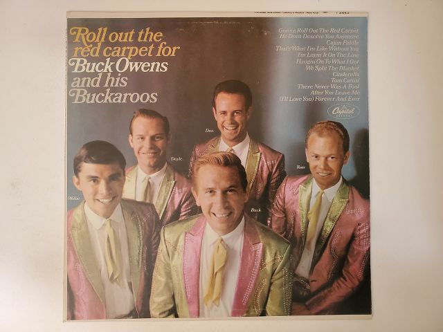 Buck Owens and His Buckaroos Roll Out the Red Carpet for Buck Owens and his Buckaroos vinyl record
