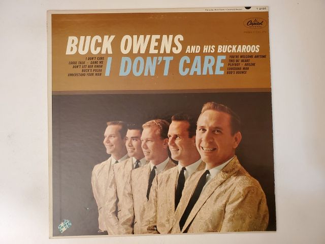 Buck Owens and His Buckaroos I Don't Care vinyl record