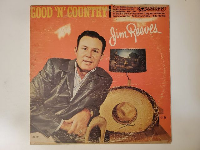 Jim Reeves Good 'n Country vinyl record