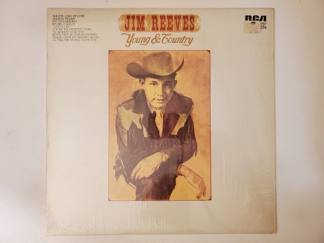 Jim Reeves Young & Country vinyl record