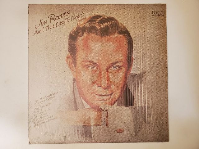 Jim Reeves Am I That Easy to Forget vinyl record