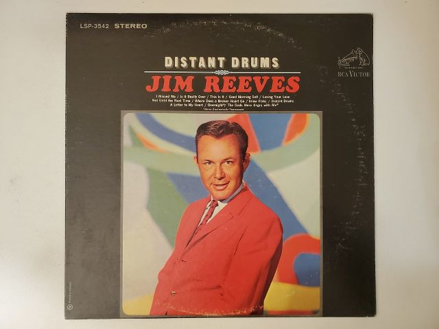 Jim Reeves Distant Drums vinyl record