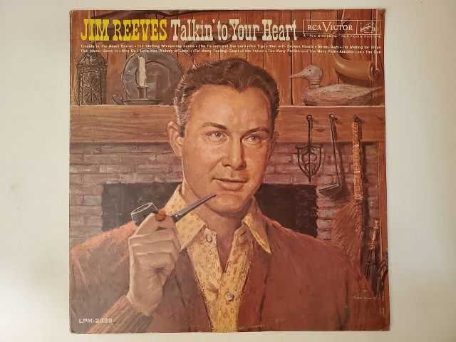 Jim Reeves Talkin' to Your Heart vinyl record